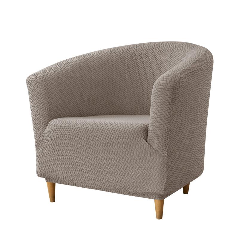 

Sretch Elastic Single Sofa Covers Jacquard Armchair Seat Cover Chair Protector Stretch Bar Slipcovers For Home Decor Living Room