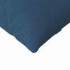 Sofa Cushions 2 Pcs Blue 120 X 40 Cm Fabric