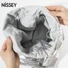 Nuova Borsa a Spalla con Coulisse Laterale Lucida, Borsa Artistica da Pendolare, Pigra e alla Moda, Grande Capacità, Borsa Tote Minimalista