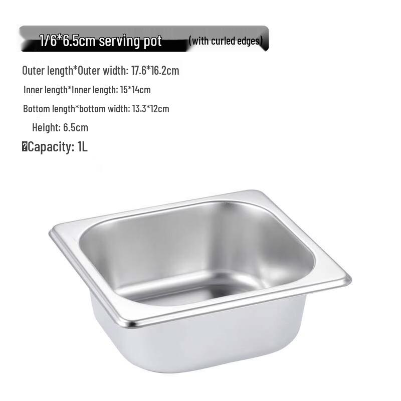 Mingjiang Chufeng Gastronorm Stainless Steel Food Pan