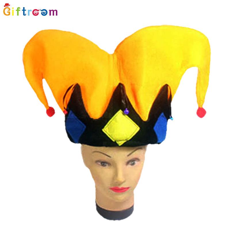Clown Costume Accessories: Halloween & Carnival Hats, Headwear, Shoes for Kids