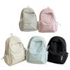 Schoolbag Japanese small fresh female ins Mori simple casual plaid versatile schoolbag junior high school college student backpack
