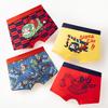 4 Pezzi/Set Biancheria Intima Bambini Ragazzi Cotone Boxer Corti Bambini Cartone Animato Auto Slip Bambino Boxer Traspiranti Slip