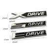 3D Metal XDRIVE SDRIVE EDRIVE Letters Car Rear Trunk Fender Emblem Badge Sticker For BMW E46 E39 E60 E90 F10 F30 E36 X3 X6 X5 X7