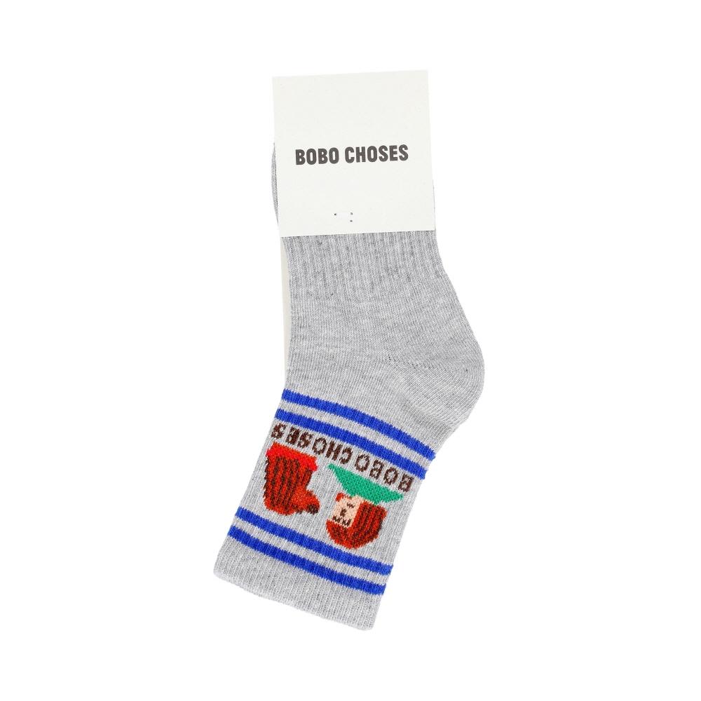 

Bobo Choses Friends In A Pickle Short Socks b126Ai009 041 B126AI009 041 (23)