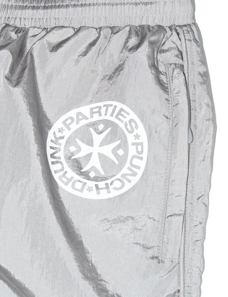 PUNCH DRUNK PARTIES Ghostmark 2-Way Wind Pants (Gray)