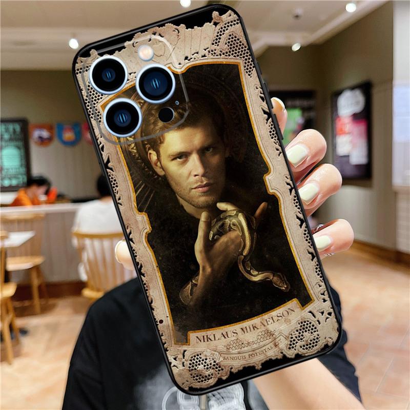 

The Originals Klaus Mikaelson Case For iPhone 17 15 14 13 12 11 16 Pro Max Mini Plus 16e 17 Air Bumper Cover Accessories iPhone 14 Plus