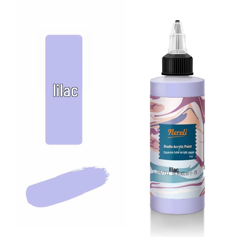 500ml Acrylic Pigment Squeeze Bottle - Traditional Macaron Morandi Colors