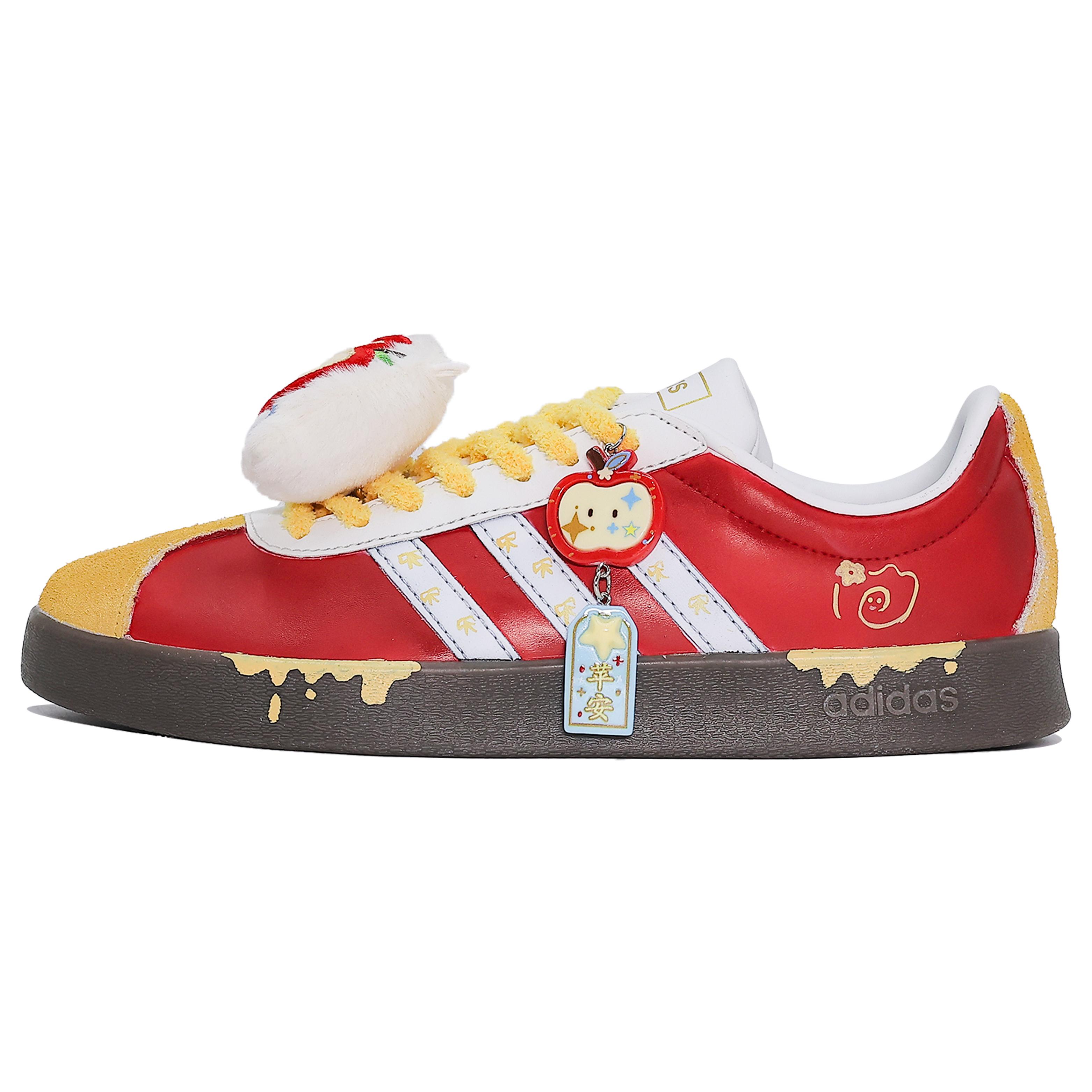 

Adidas VL COURT 2.0 Slip Resistant, Abrasion Resistant, Lightweight Low top Skateboard Shoes Unisex Red ID6015(Team1083-) 36⅔