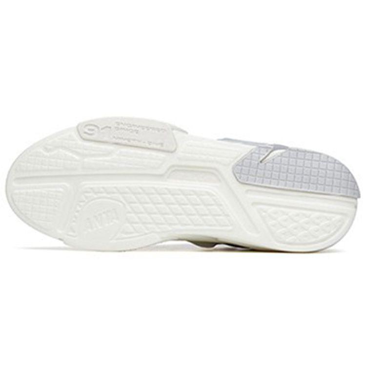 Anta AT91 Non-Slip Wear-Resistant Low-Top Skate Shoes Men Sneakers Silver 112218072-1