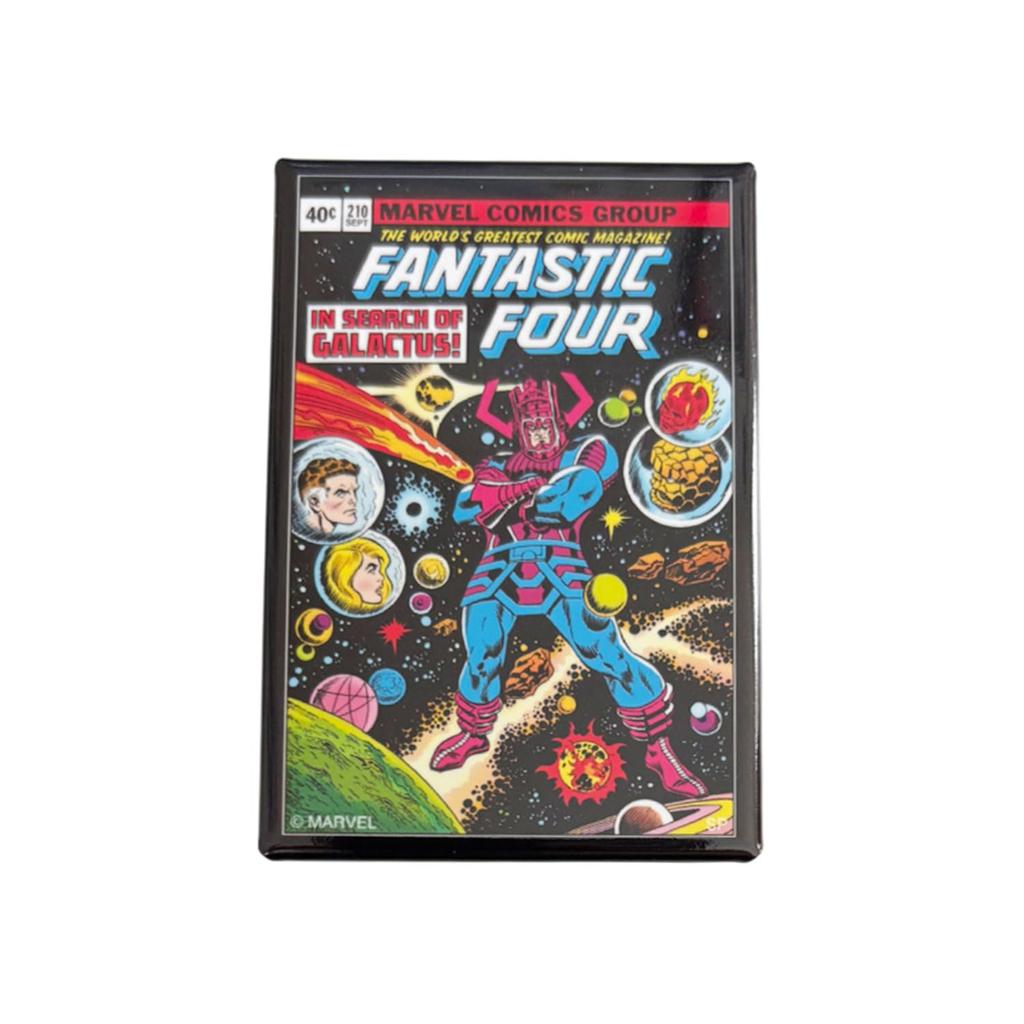 Small Planet Marvel Fantastic Four Magnet Comic Cover Complete Set of 6