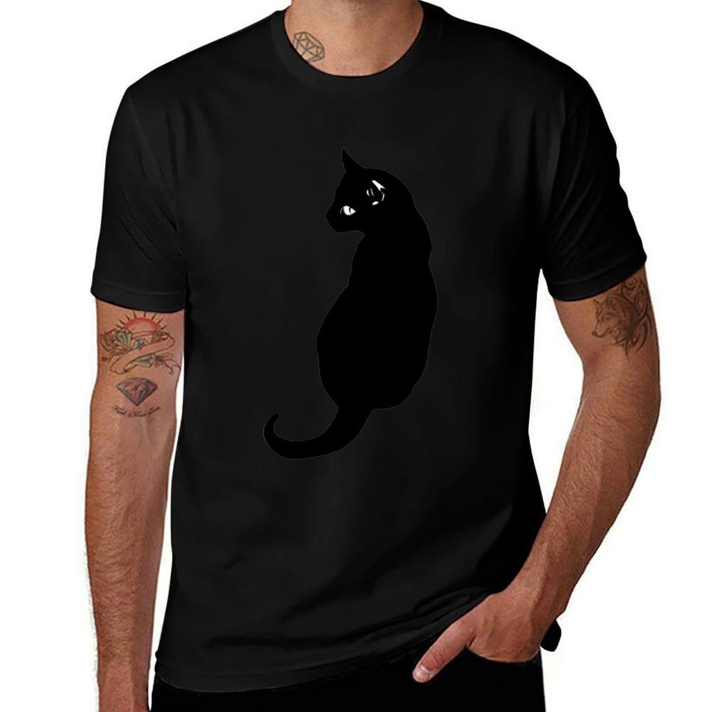 Classic Cat Tshirt Work Casual Loose Fit Tshirt