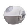Carver Fully Enclosed Top-Entry Space Capsule Cat Litter Box - Splash-Proof, Extra-Large 