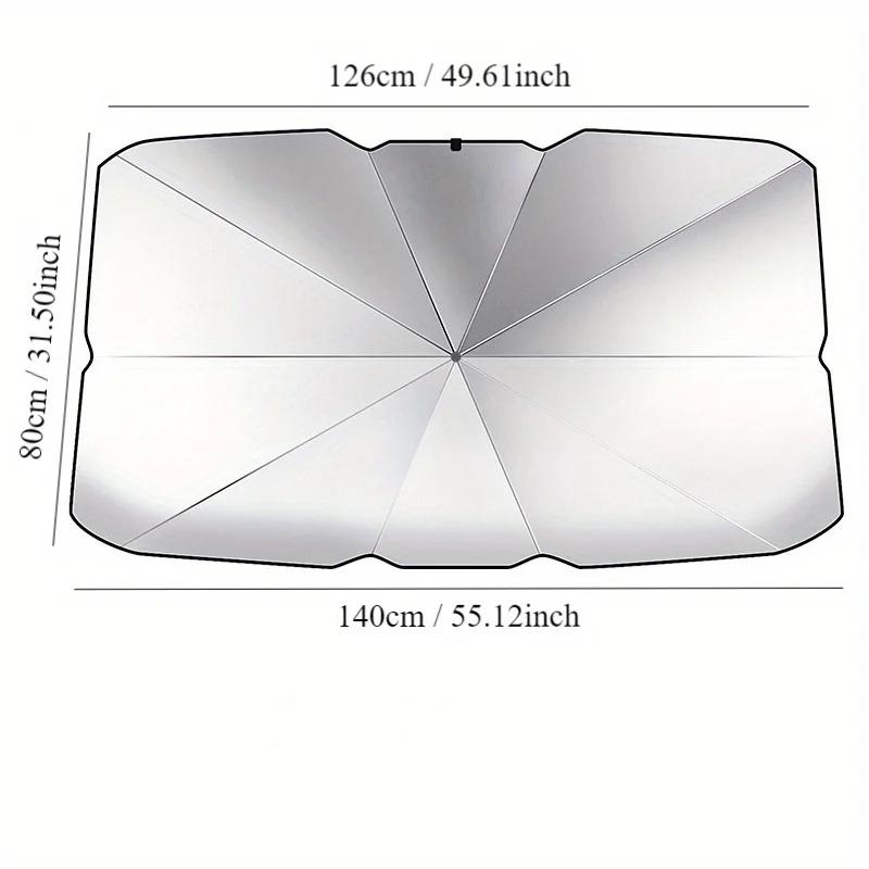 Car sunshade Car front windshield visor retractable easy to store portable sun protection heat insulation block