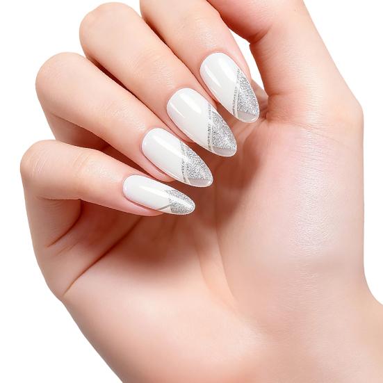 Tiras de Gel para Unhas Leopardo com Lixa Fácil de Aplicar Remover Autocolantes de Unhas Decalques Mulheres Meninas Manicure em Casa DIY Esmalte Wrap Arte de Unhas