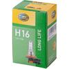 Hella 8GH 186 996-001 Ampoule - H16 - Long Life Up To 3x Plus Vie - 12V - 19W - Sockelausführung:PGJ19-3 - Boîte - Quantité:1
