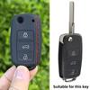 silicone car key cover case for Volkswagen VW polo passat b5 golf4 5 6 jetta tiguan Golf CrossFox Plus Eos Scirocco Beetle