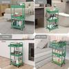 3 Tier Rolling Storage Cart With Drawers Rolling Utility Cart With Drawers,Room Decor,Bathroom Decor,Rolling Utility Cart Rolli