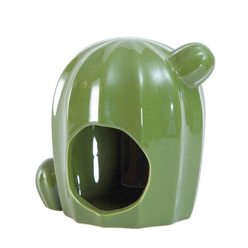 

Клетка для хомяка Грызуны Фарфоровое гнездо Кровать для кролика Домашние принадлежности Морские свинки Гнездо для хорька Спальное место Прохладная кровать Товары для маленьких домашних животных светло-зеленый