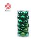Christmas Ball Set: 24 Colorful Plastic Ornaments (3/4/6/8cm) for Christmas Tree Decorations