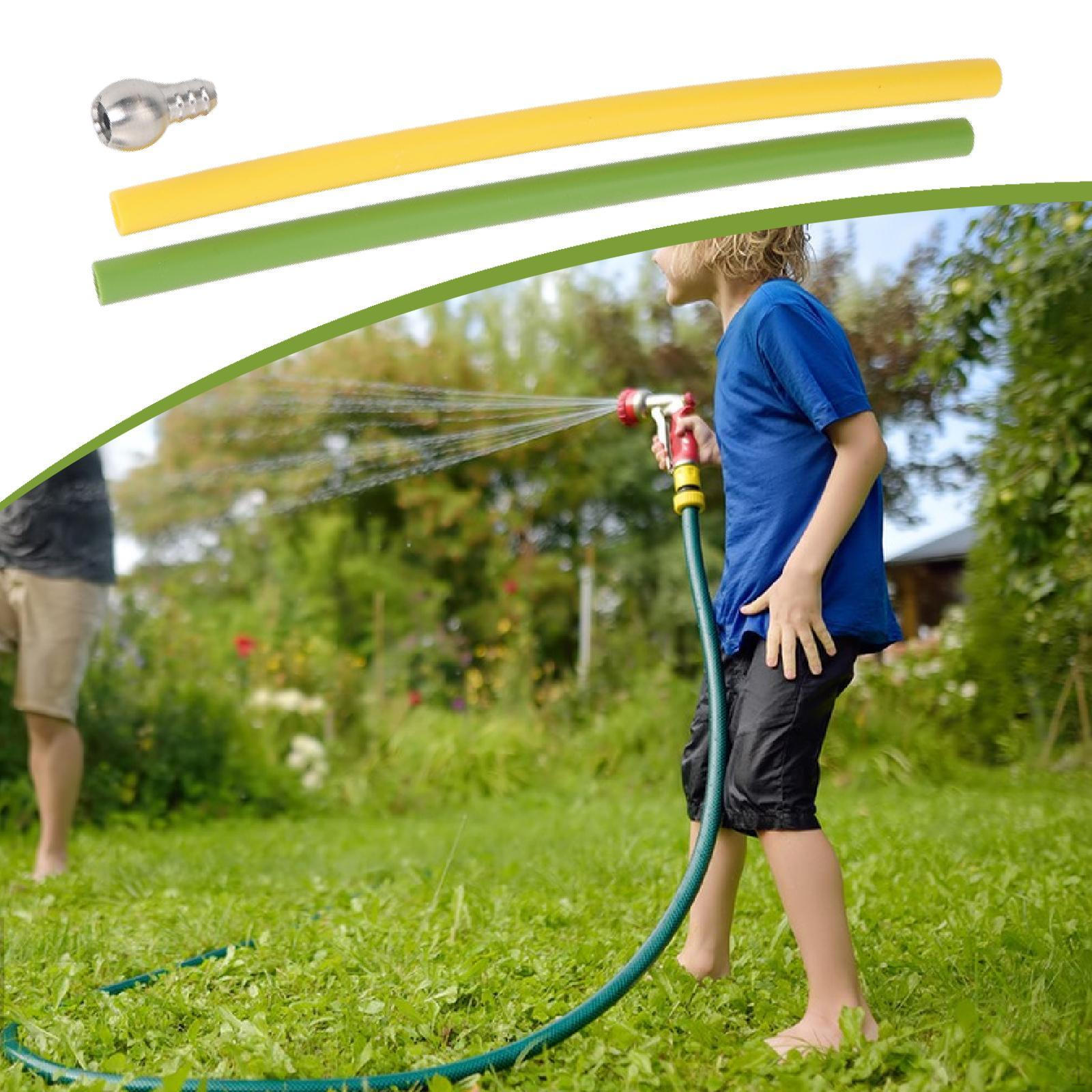 

2 шт. Силиконовые трубки для пенного распылителя, мойки высокого давления, трубка с утяжеленным шариком, гибкие шланги для полива