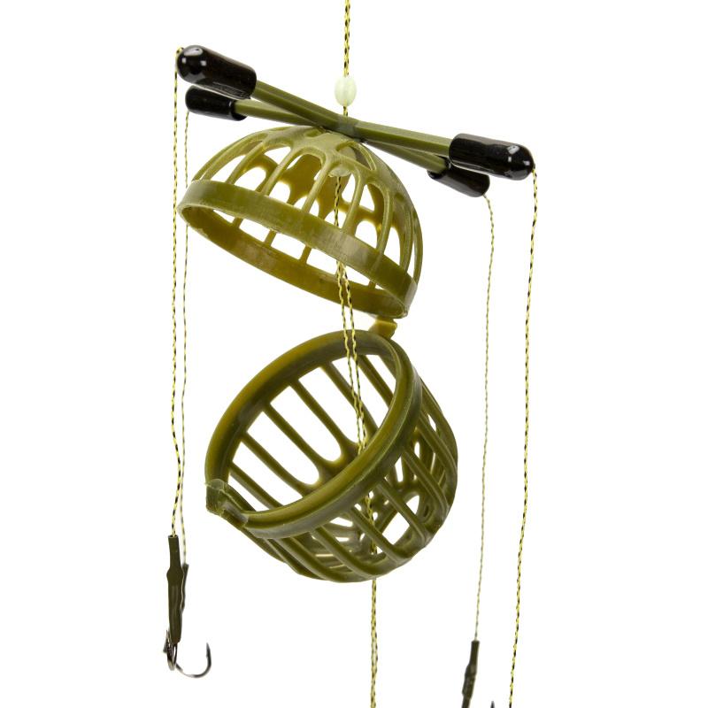 Spot Four Silver Carp Bighead Monster Cage Mine Explosion Hook Group Iseni Line Group Fishing Flip Plate Plate Hook String Hook