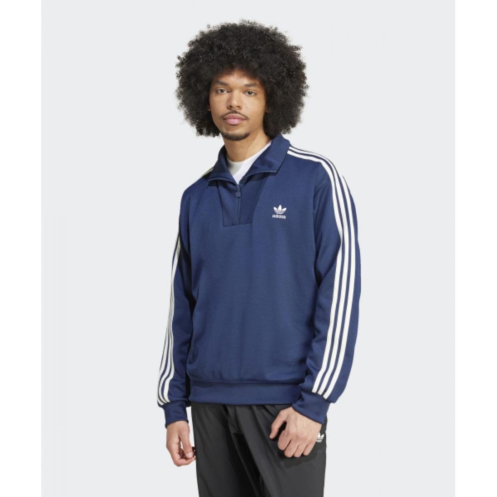 

Adidas Спортивный топ с воротником-воронкой, темно-синий IZ4805 2XL