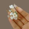 Shell Flower Brooch - Small-scale Decorative Button for Collars To Prevent Clothes From Showing Through - Safety Pin for Jewelry - Brooch