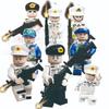 Army Doll China Sea, Land And Air Modern Military Assembled Building Block Doll Boys Educational Toys