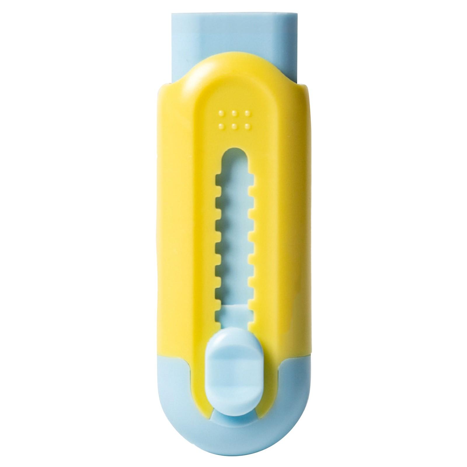 

Push Pull Color Ученики начальной школы делят лоскуты на полоски Контрастный цветной ластик, на котором нелегко оставить следы One Size