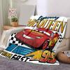 1pc Cars Movie Characters Flannel Blanket Soft Warm Throw Blanket for Bedroom Living Room Bed Travel Camping Picnic Gift. M730023