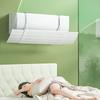 Adjustable Air Conditioning Wind Deflector 16.5x52cm Plastic Air Conditioning Baffle Wind Deflector Plastic Texture