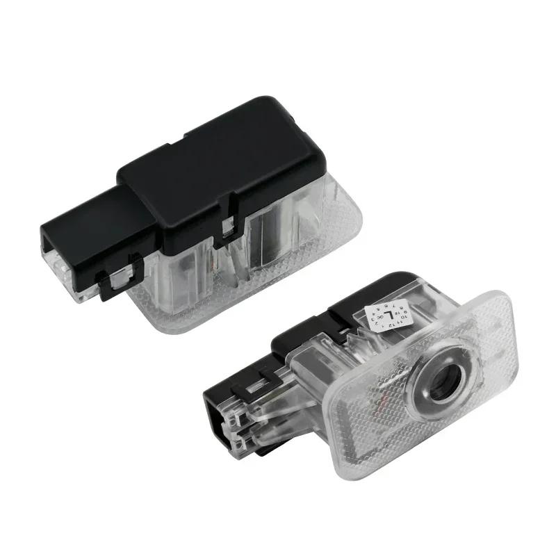 Lampe de Logo LED Projecteur de Bienvenue de Porte de Voiture Lumière de Courtoisie Pour Volvo S80 V90 S60L XC60 XC90 V60 V40 XC40 POLESTAR 2012-2024 LED de Voiture