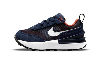 Waffle One Low Top Sports Casual Shoes Blue Orange Infant And Toddler DC0479-401