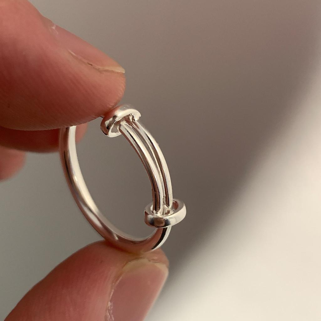 

Минималистичное кольцо из меди премиум-класса для женщин с модным открытым регулируемым дизайном