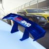 Kohlefaser Auto Mini Heckspoiler Mini Kleines Flügelmodell Dekoration Für BYD F3 S6 F0 Tang I3 S7 G3 E5 E2 E1 E3 E9 D1 S8 E6 L3 M6