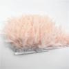 10Meters Fluffy Turkey Feathers Trim Fringe Ribbon Marabou Feather On Tape Fringes Sewing Trimmings DIY Clothes Dress Decoration