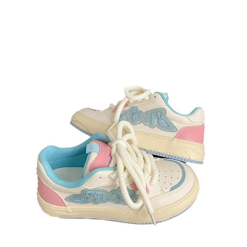 Maillard niche non-collision shoes women's versatile student Korean casual board shoes 2024 new original little white shoes