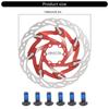 Hollow Road Bike Brake Disc Mountain Bicycles Brake Rotor Central Locking Road Bike Oil Disc Brake Rotors 160mm