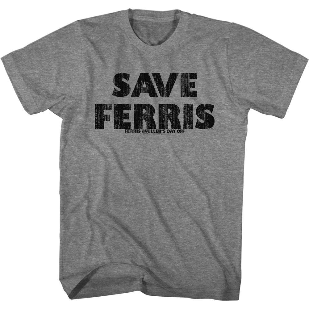 Ferris Beuller Save Ferris Movie Shirt 100