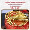 Golden Dragon & Phoenix Wedding Scissors: Handmade Alloy for Ribbon Cutting, Dowry Trays, and Happy Openings