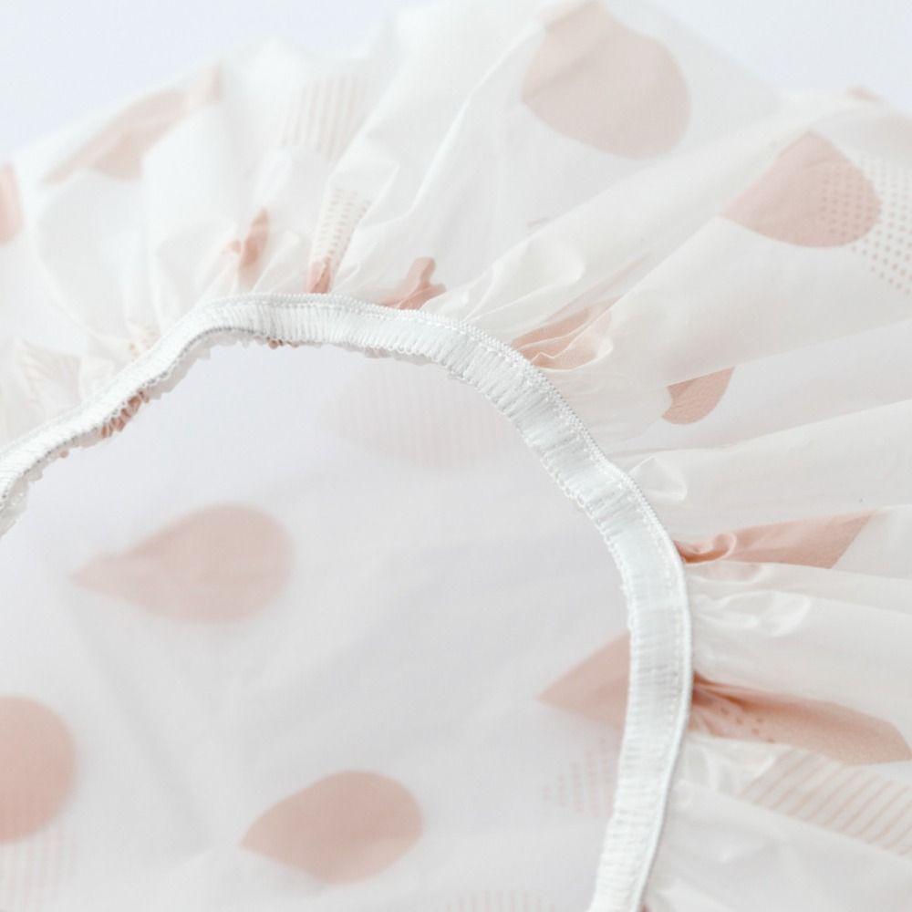 Cosmetic Cap Waterproof Shower Caps Double Layer Design Double Drying Hair Cap Bath Hair Cap  Adult