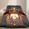 1pc Galatasaray SK Blanket, Cozy Valentine's Day Blanket, Multi-functional Nap Blanket Available Throughout the Four Seasons