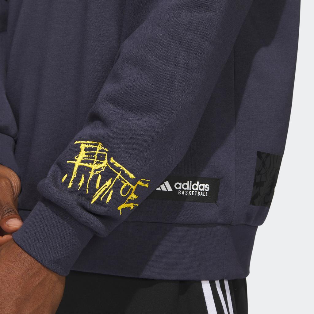 Adidas Lunar New Year Crew Sweatshirt Men Tops Dark-Teal IL2397