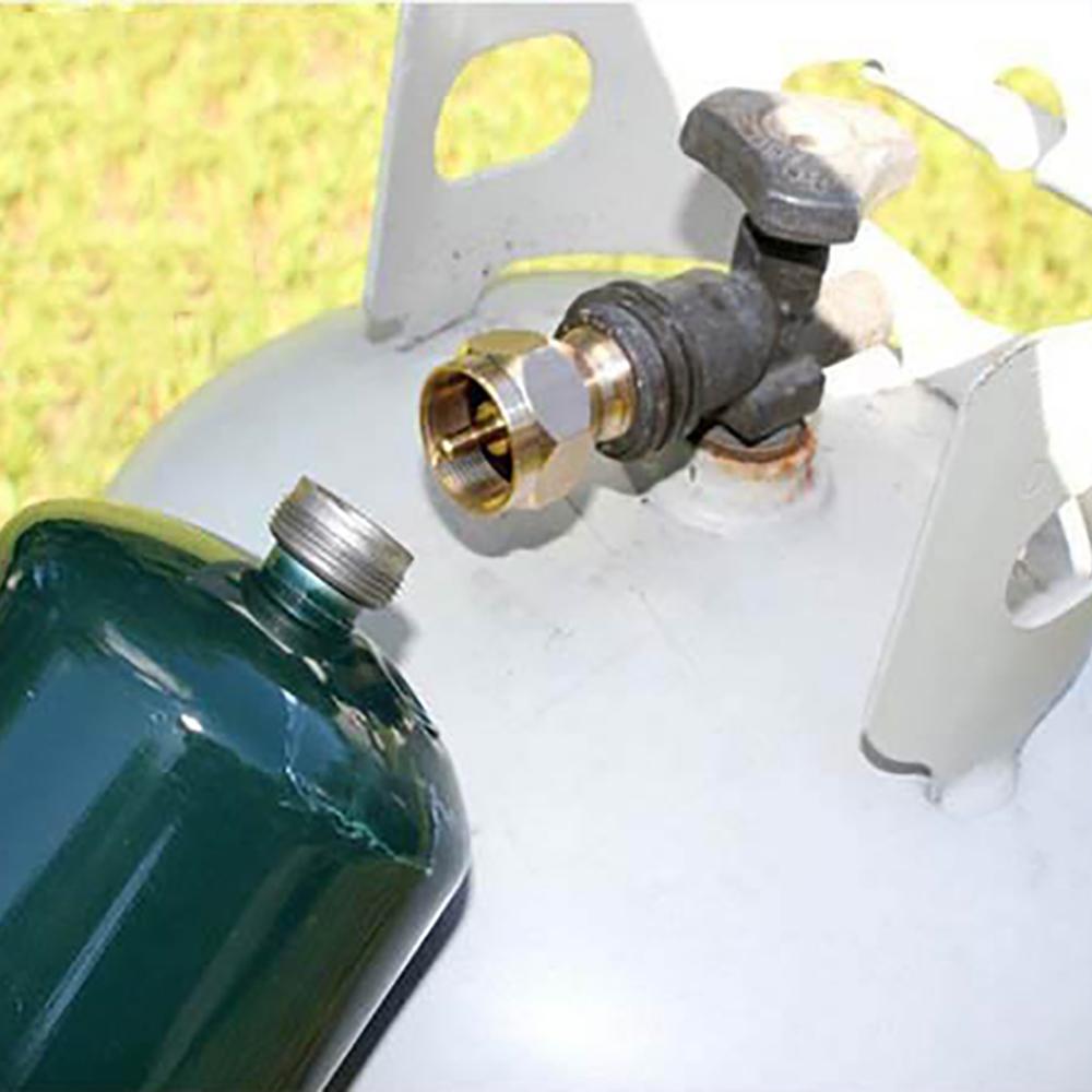 

New 1PCS LP Gas Tank Camping Heater Propane Refill Adapter Fill 1 Pound Bottles 20lb