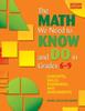 The The Math We Need To Know and Do In Grades 6???9 : Concepts, Skills, Standards, and Assessments Book