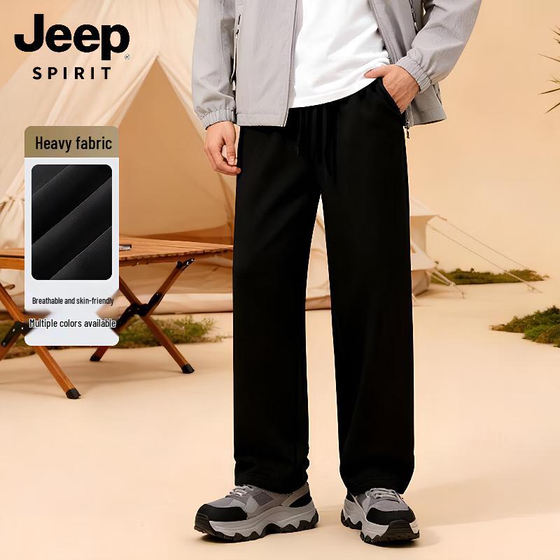 JEEP SPIRIT Men's Spring Printed Casual Track Pants