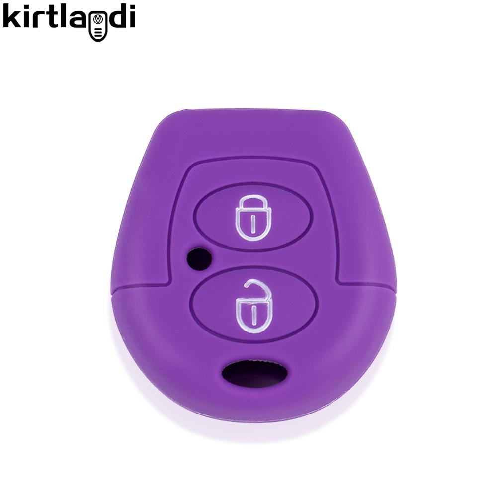 Car Key CapsKey Cover For Seat Leon Ibiza Cordoba Altea Toledo Sharan For Skoda Octavia Mk1 For Volkswagen VW Fox Case Keychain