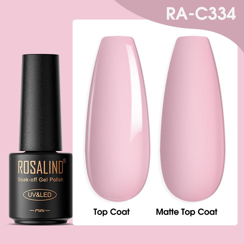 ROSALIND 7ML Gel-Nagellack zum Ablösen unter UV-LED-Lampe, Acryl für falsche Spitzen, Verlängerung, UV-Gel-Lack