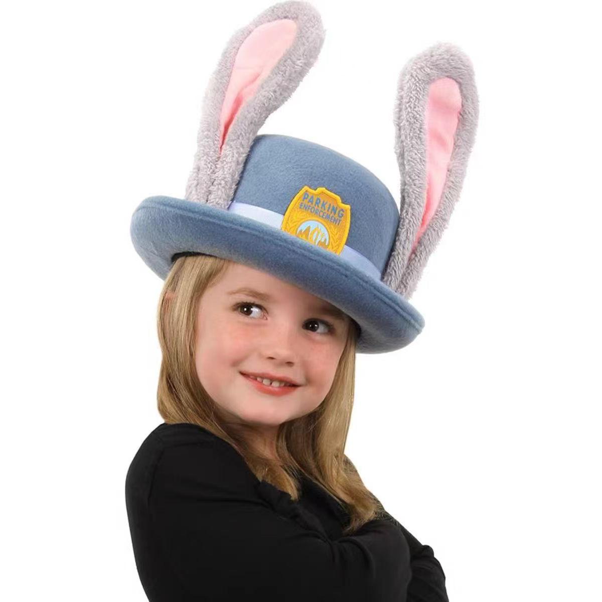 

Шапка с кроличьими ушками, подходит для детей с обхватом головы 53-58 см One Size